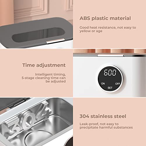 Thumbnail 2 de Vpcok Direct Ultrasonic Cleaner Machine 600ml – Non-destructive Jewellery & Personal Item Cleaner