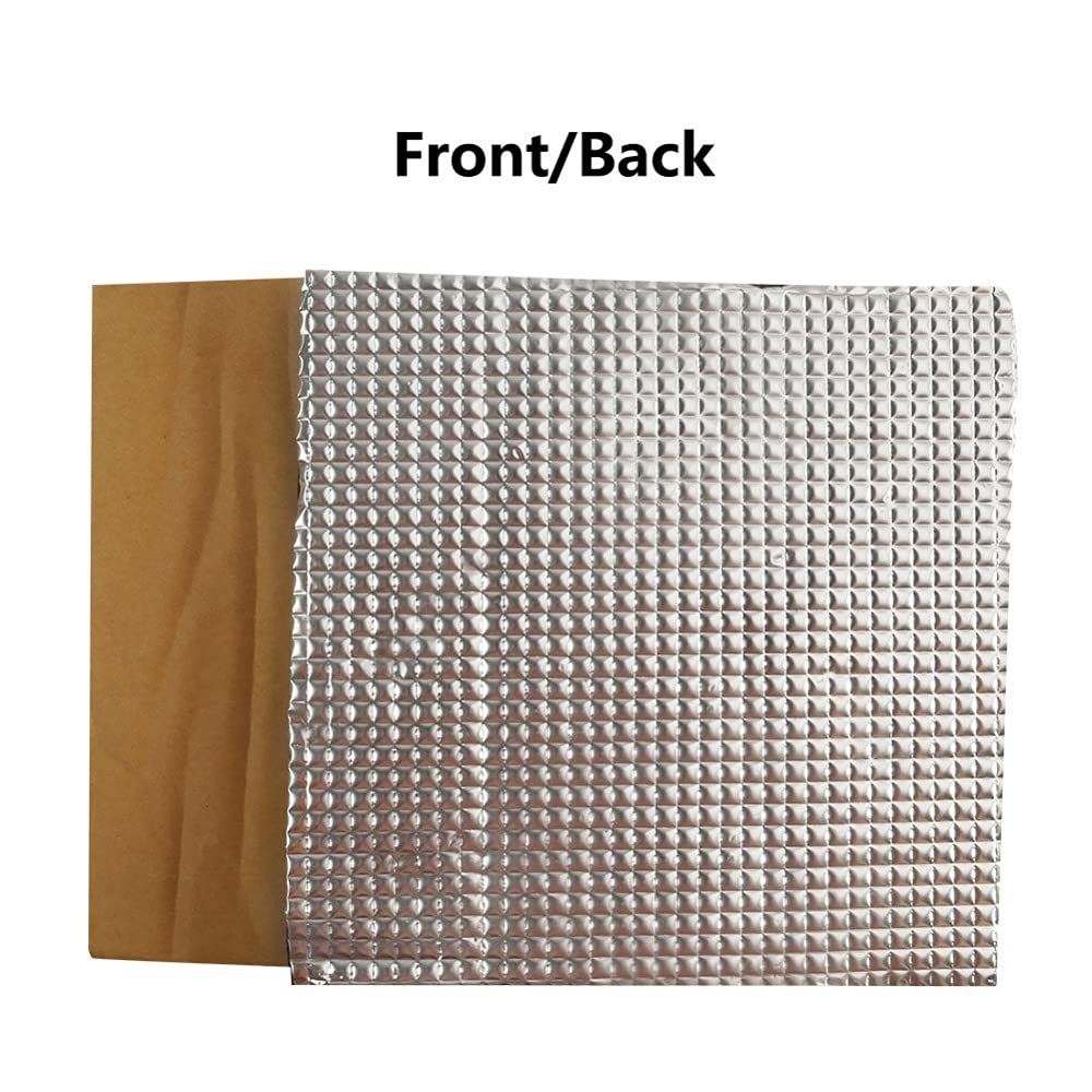 Thumbnail 6 de Zeberoxyz 2pcs Heated Bed Insulation Mats (foil-backed foam) for 3D printer hotbed