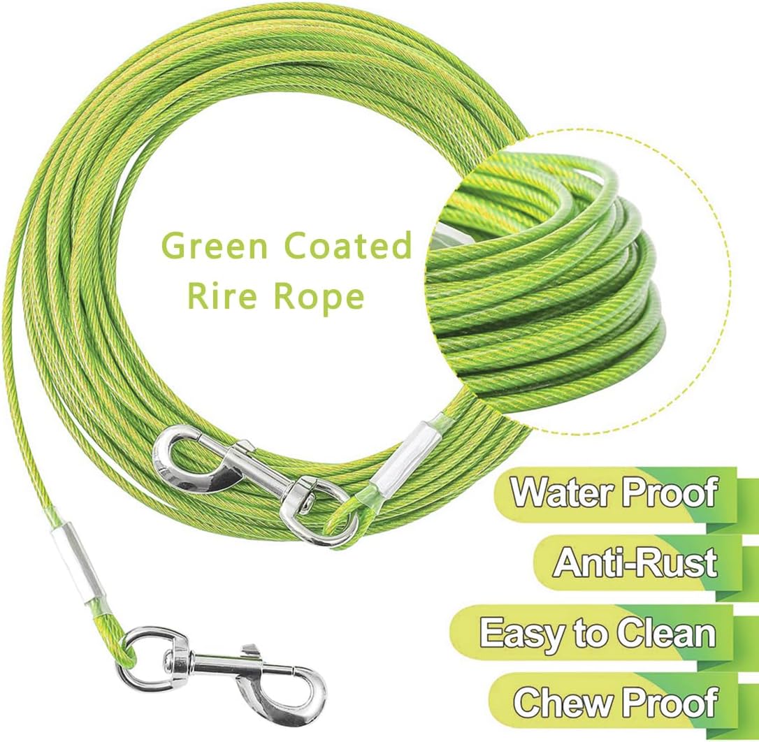 Detalle de Mi Metty Dog Tie Out Cable 15m