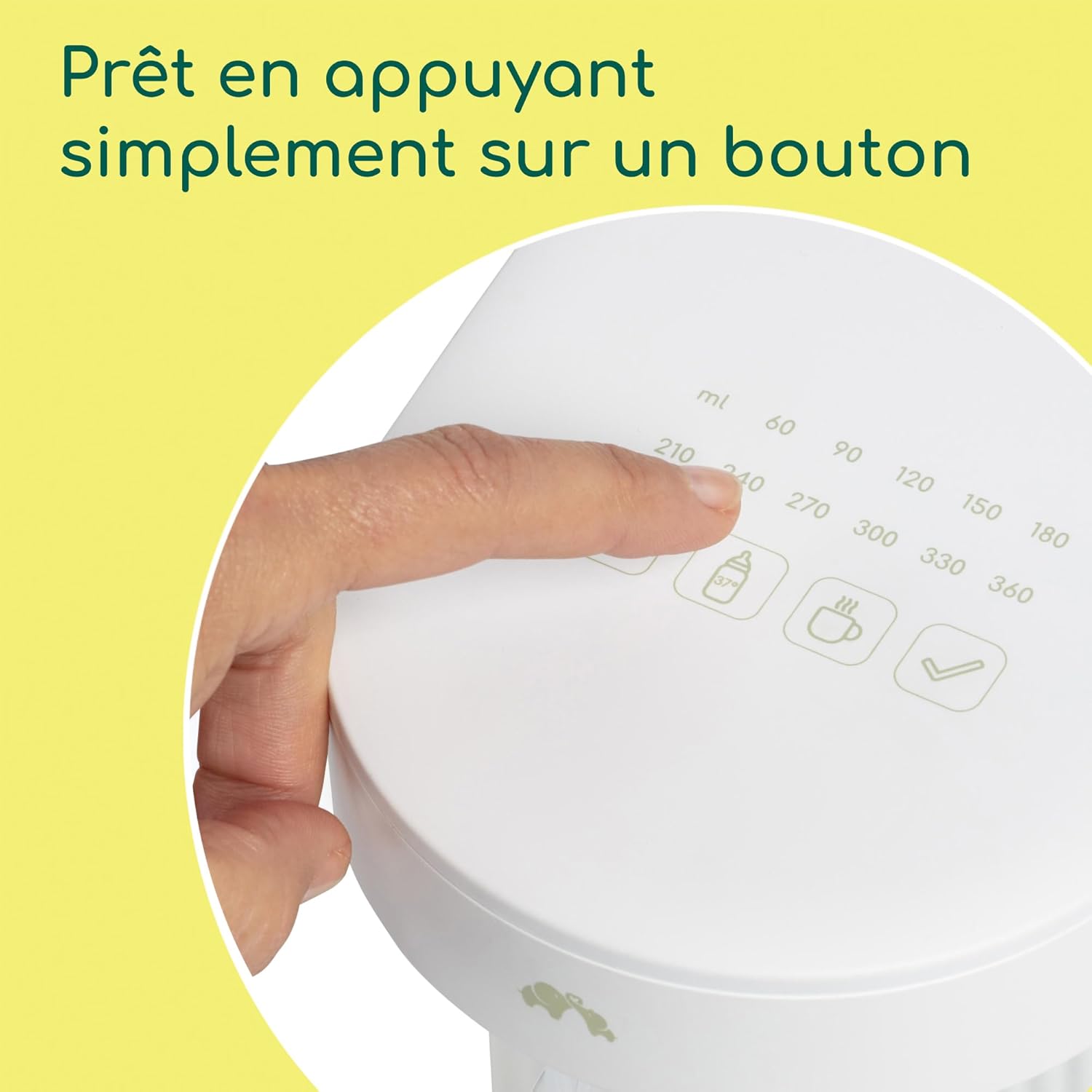 Detalle 2 de Bebeconfort Chauffe Biberon Instantané: Chauffe-biberon rapide, silencieux et autonome