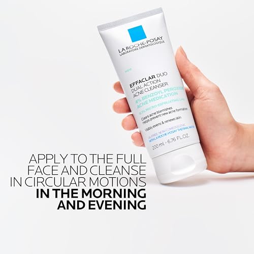 Thumbnail 6 de La Roche-Posay Effaclar Dual 4% Benzoyl Peroxide Acne Face Wash 6.76oz