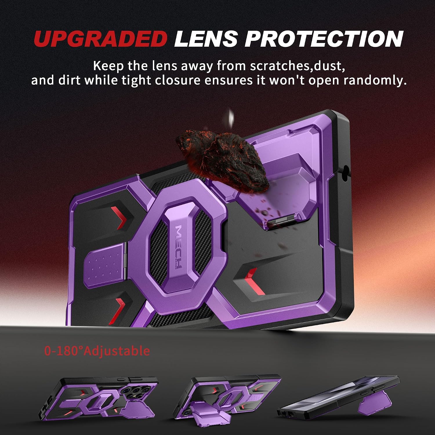Thumbnail 6 de TONGATE S25 Ultra privacy MagSafe case