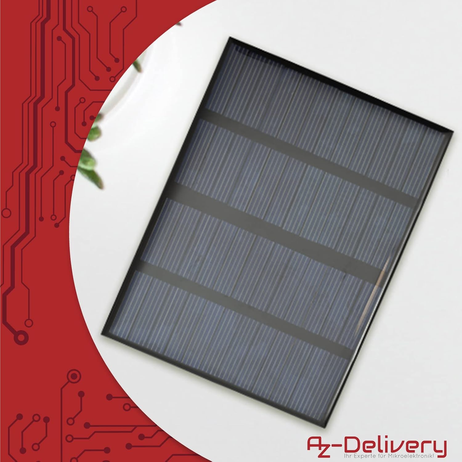 Thumbnail 5 de Lot de 3 mini panneaux solaires AZDelivery en polycristallin 5 V 1,5 W (compactes et portables)