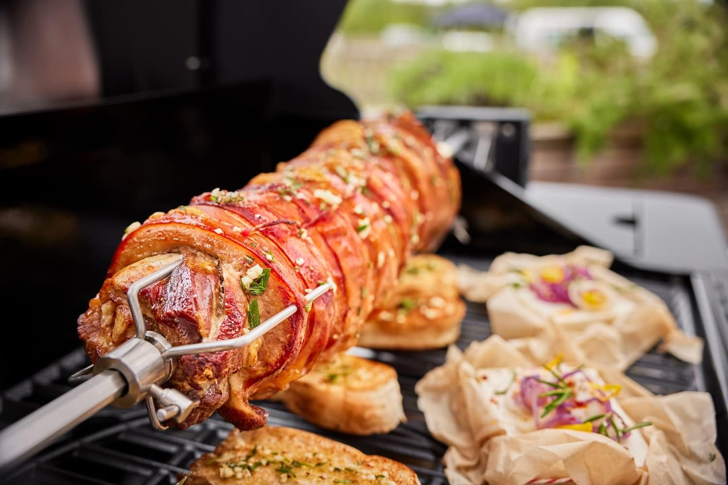 Thumbnail 5 de RÖSLE Premium-Drehspieß – Hochwertiger Grillspieß für VIDERO G4/G6 und MAGNUM G4