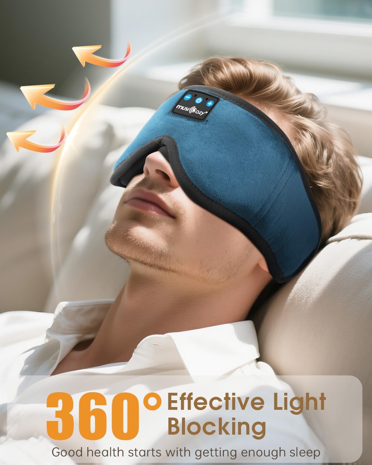 Thumbnail 4 de MUSICOZY 3D Bluetooth Sleep Mask Headphones review: comfortable 3D blackout with Bluetooth 5.4 and 16h playtime