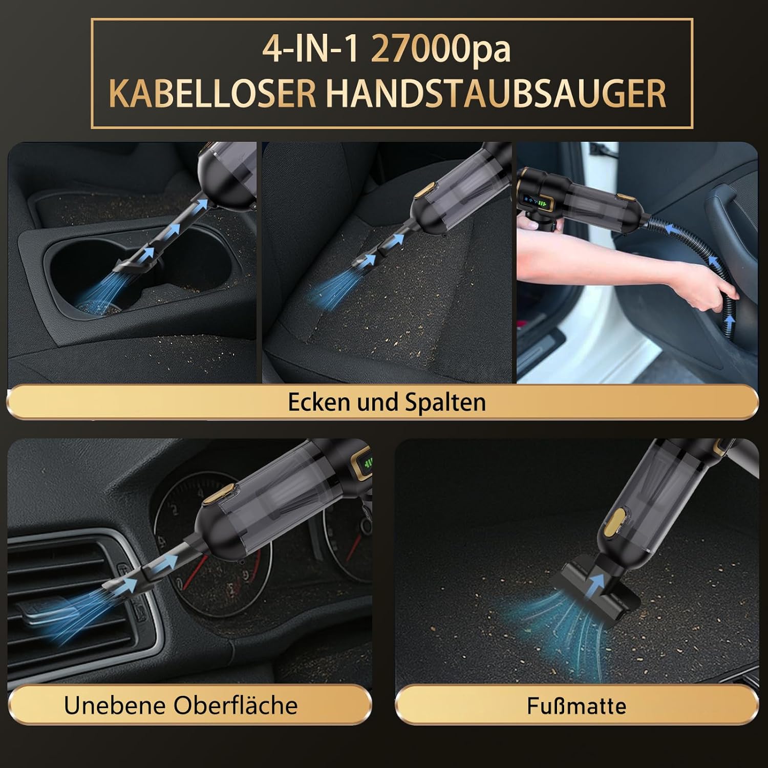 Thumbnail 2 de Lyiazsoy Handstaubsauger kabellos 27000 Pa
