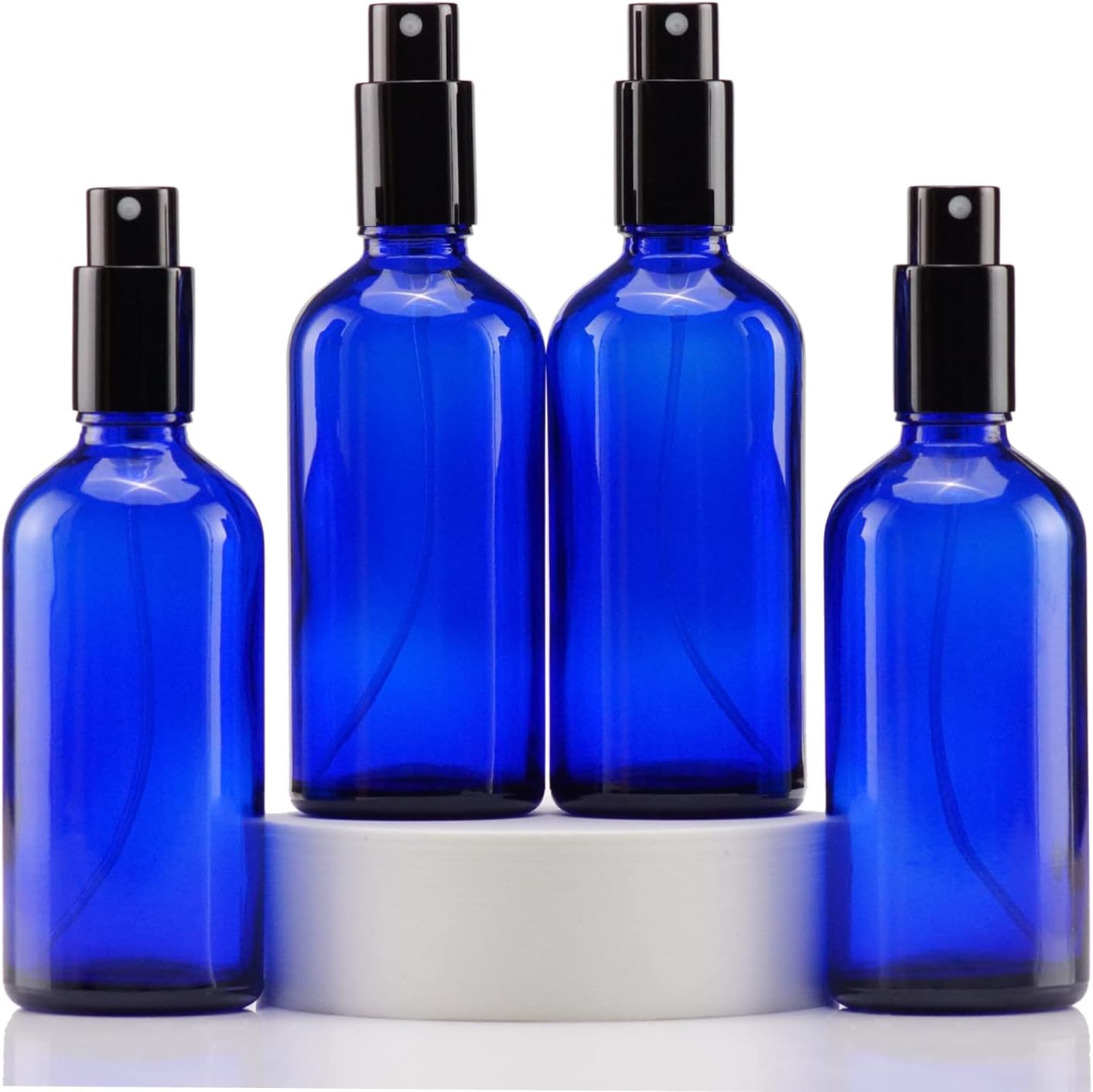 Thumbnail 5 de YIZHAO blaue Sprühflasche aus Glas 30 ml (18er-Set) mit Zerstäuber für ätherische Öle & Kosmetik