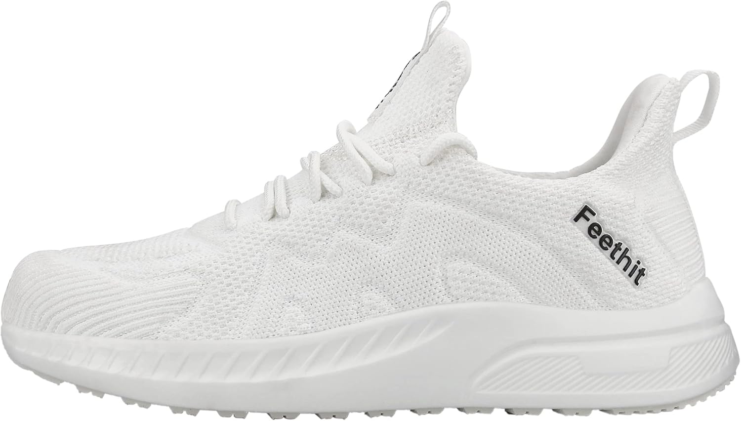 Thumbnail 2 de Feethit Damen Sneaker Turnschuhe atmungsaktiv und leichtgewichtig, Weiß (Größe 38 EU)