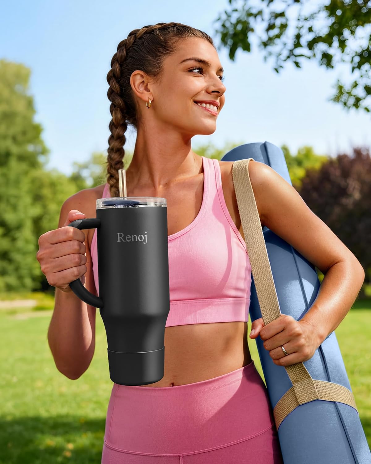 Thumbnail 4 de Renoj Insulated Mug 40 oz with SnapShift Leak-Proof Lid