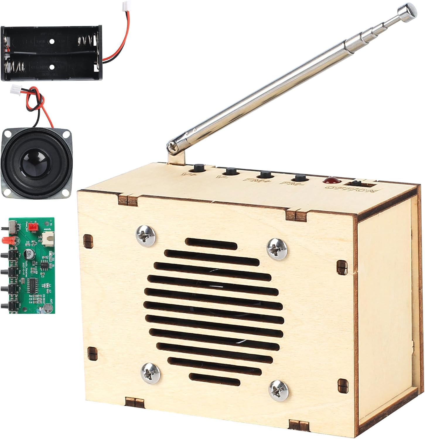 Detalle de DIY FM Radio Kit 88–108 MHz