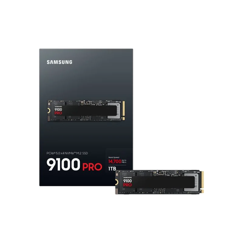 Detalle 2 de Samsung 9100 PRO 1TB NVMe M.2 SSD PCIe 5.0