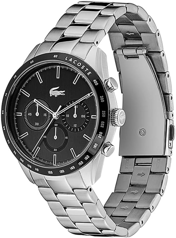 Thumbnail 1 de Lacoste Chronograph-Quarzuhr Boston – Herren, 42 mm, Edelstahl-Armband