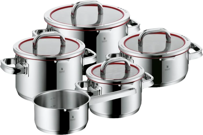 Thumbnail 5 de WMF Function 4 Pfannenset 5-teilig – Edelstahl-Topfset mit Glasdeckeln