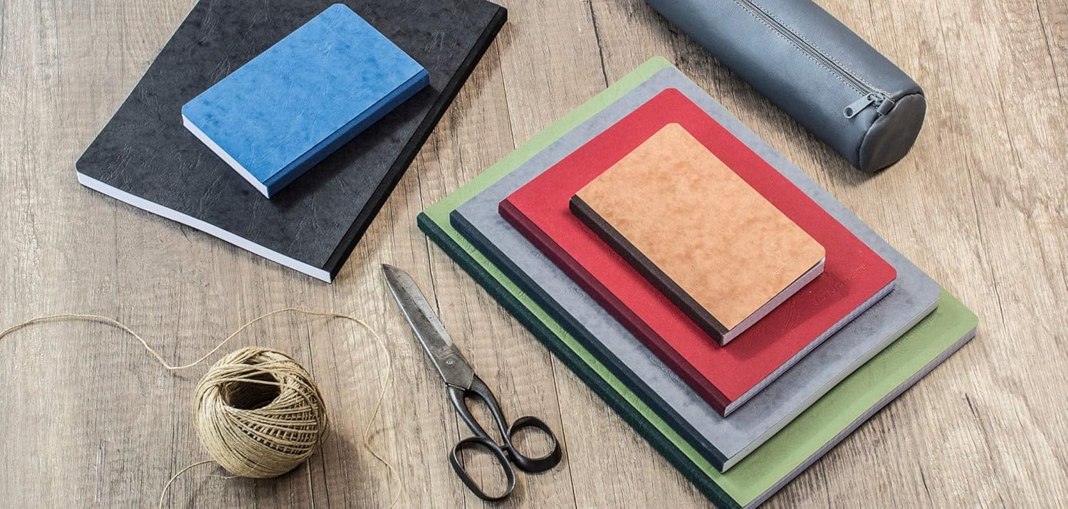 Thumbnail 4 de Clairefontaine 795405C Collection Nomaddict : carnet cousu Dos toilé – A5, 192 pages