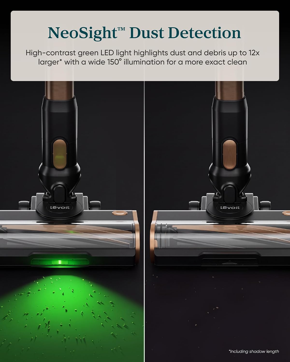 Detalle 2 de Levoit Cordless Vacuum, 60-Minute Runtime