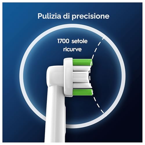 Detalle de Oral-B Testina di Ricambio PRO Precision Clean Bianca – confezione da 12