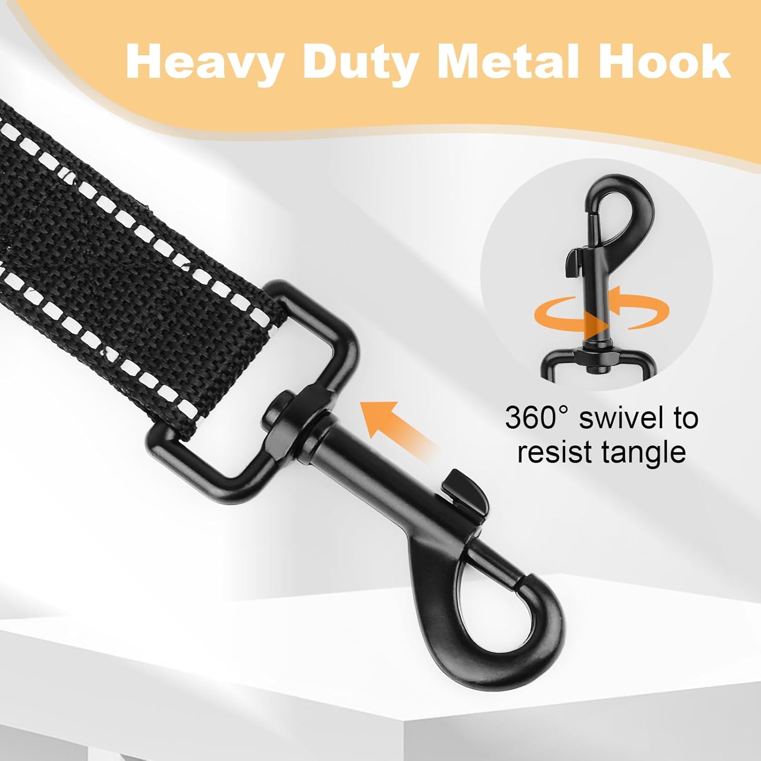 Thumbnail 3 de Long Line Dog Training Lead 3m–20m Reflective Nylon Leash with Padded Handle