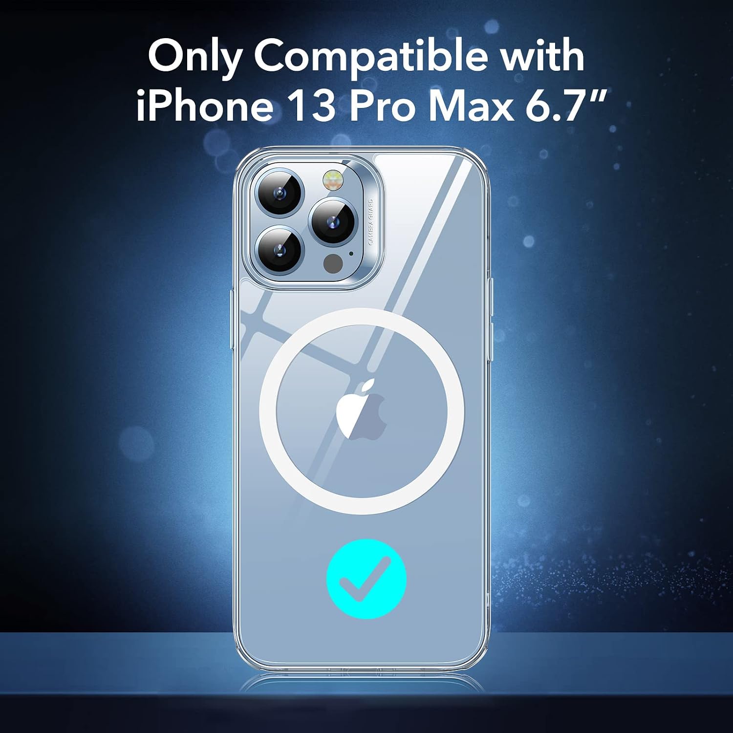 Thumbnail 1 de ESR iPhone 13 Pro Max Case — MagSafe HaloLock, Clear