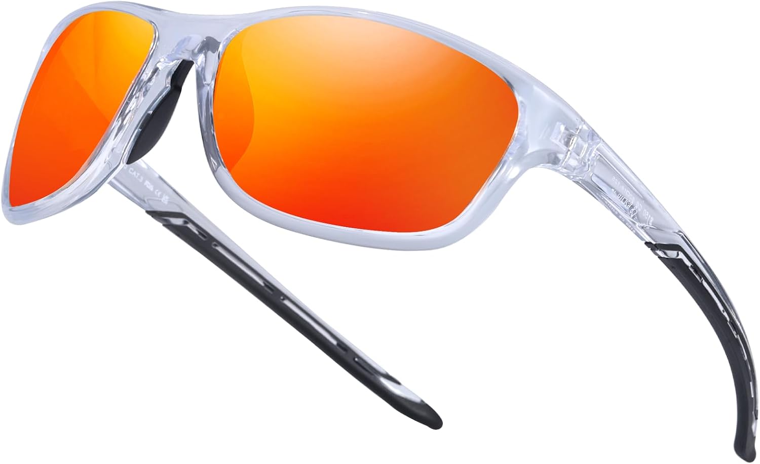 Thumbnail 6 de LVIOE Sport Sunglasses: Polarised Wrap-Around UV400 Protection for Cycling, Hiking and Running