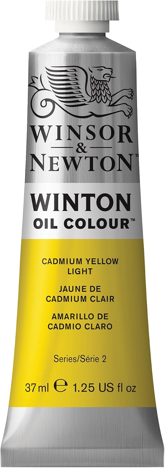Detalle de Winsor & Newton Winton Cadmium Yellow Light Oil Paint, 37ml Tube