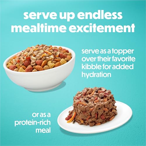 Thumbnail 6 de Purina Beneful Small Breed Wet Dog Food Variety Pack in Gravy (3 oz cans) — Real Beef, Chicken & Salmon