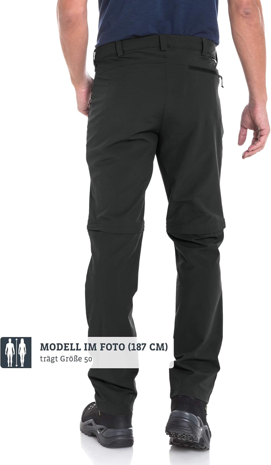 Thumbnail 4 de Schöffel Herren Hose Folkstone Zip Off (22595) – flexible Trekkinghose mit abnehmbaren Beinen