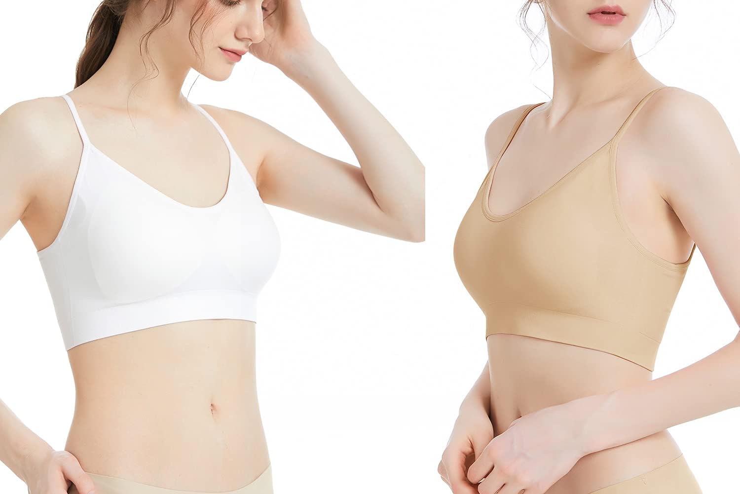 Detalle 2 de Padded bralette 3 pack for everyday comfort