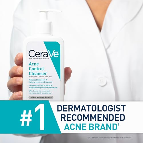 Detalle 2 de CeraVe Acne Control Cleanser with 2% Salicylic Acid — 16 oz