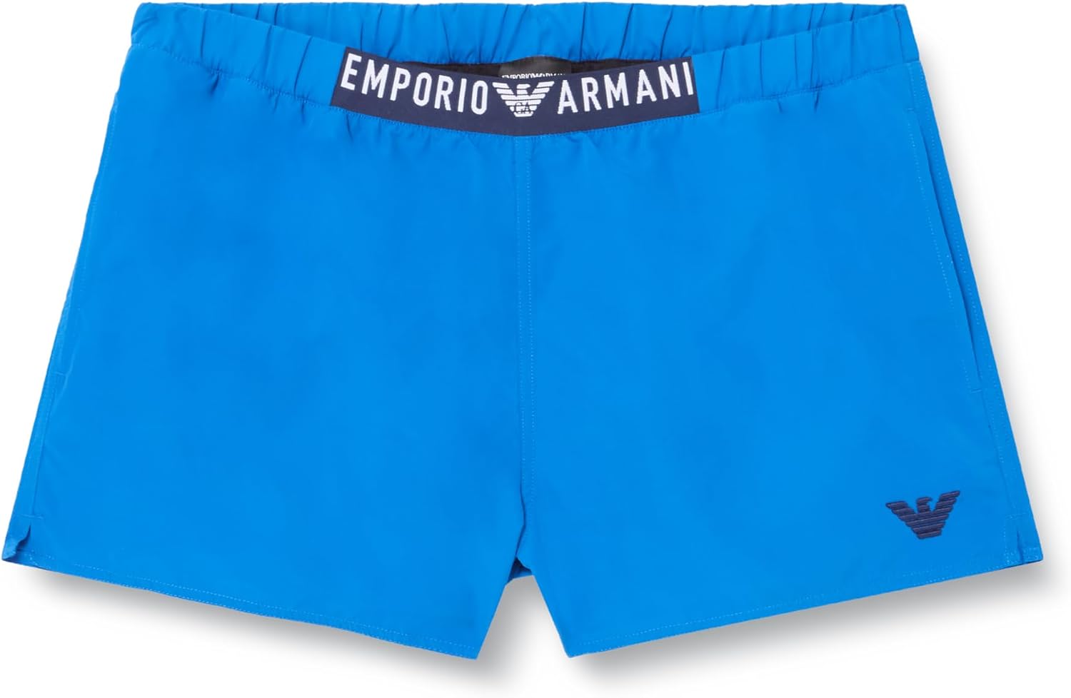 Detalle 1 de Emporio Armani Herren Logoband Boxer Swim Trunks
