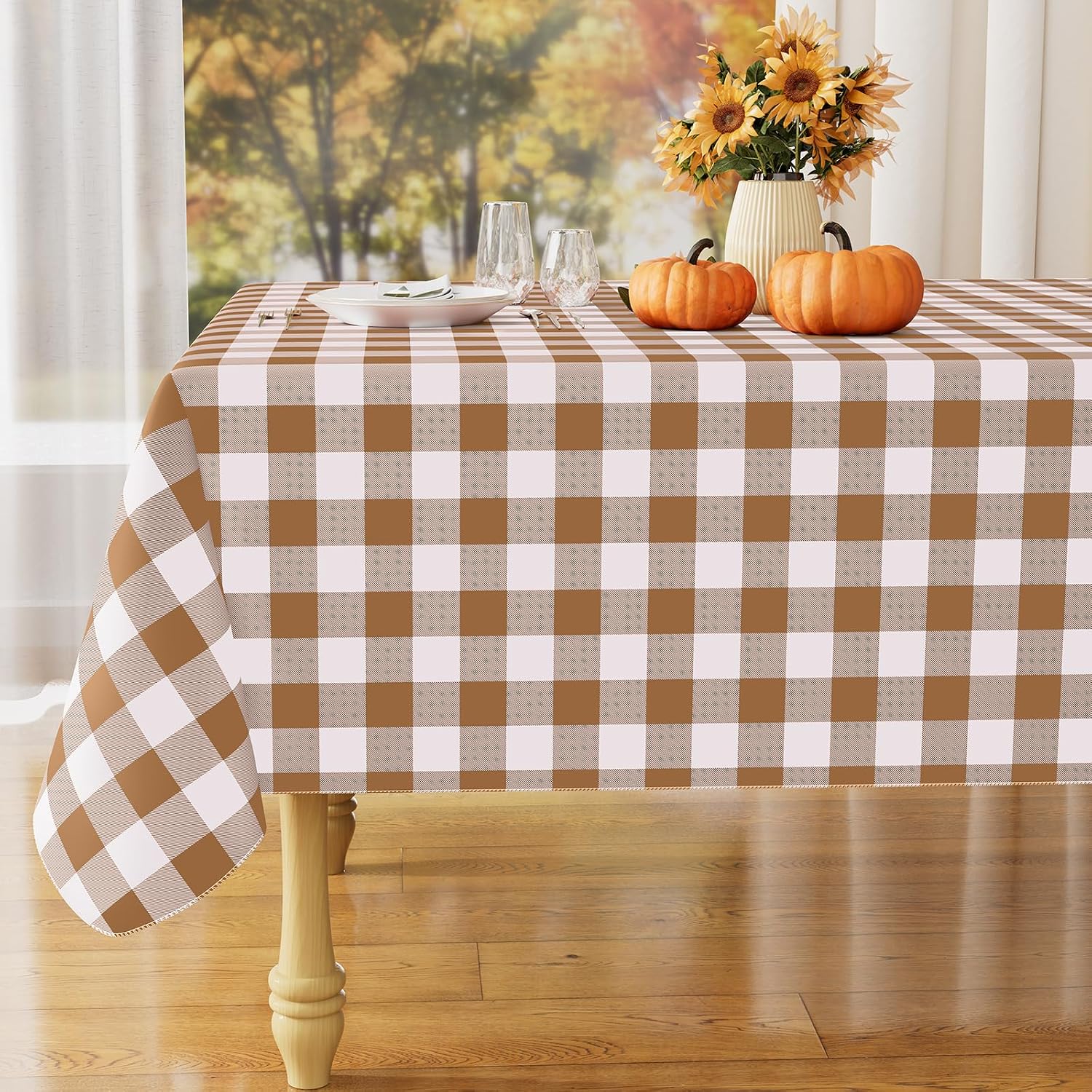 Detalle de misaya Vinyl Tablecloth, 52" x 70