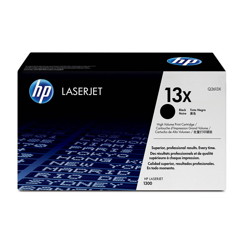 Detalle de HP 13X Tóner Original LaserJet Alta Capacidad Negro