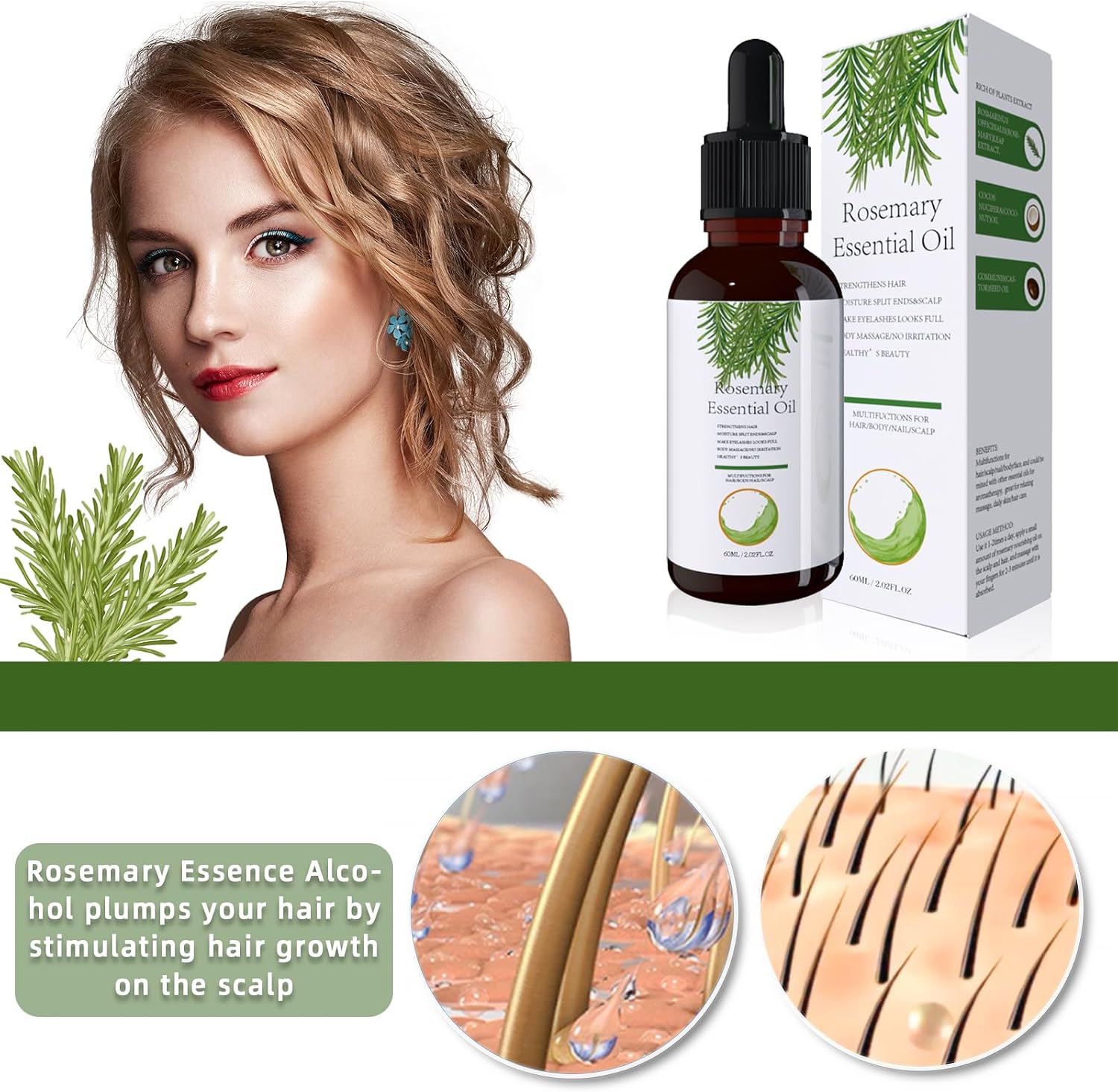 Thumbnail 4 de Aceite de Romero para el Cabello 60ML