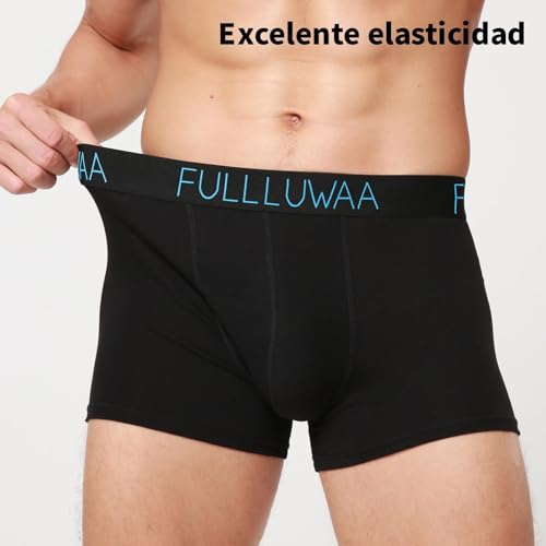 Thumbnail 4 de Fullluwaa Calzoncillos Hombre (Pack de 8) – Algodón Elástico, Diseño Duradero y Sin Etiquetas