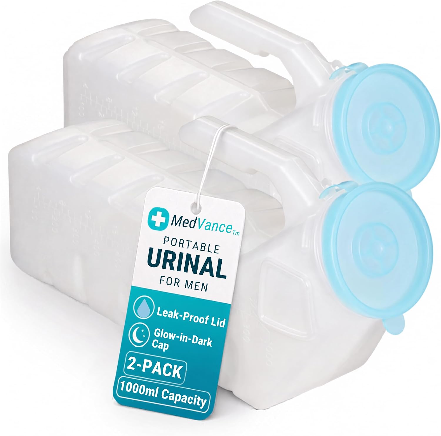Detalle de MedVance Men's Urinal Bottle, 1,000 ml