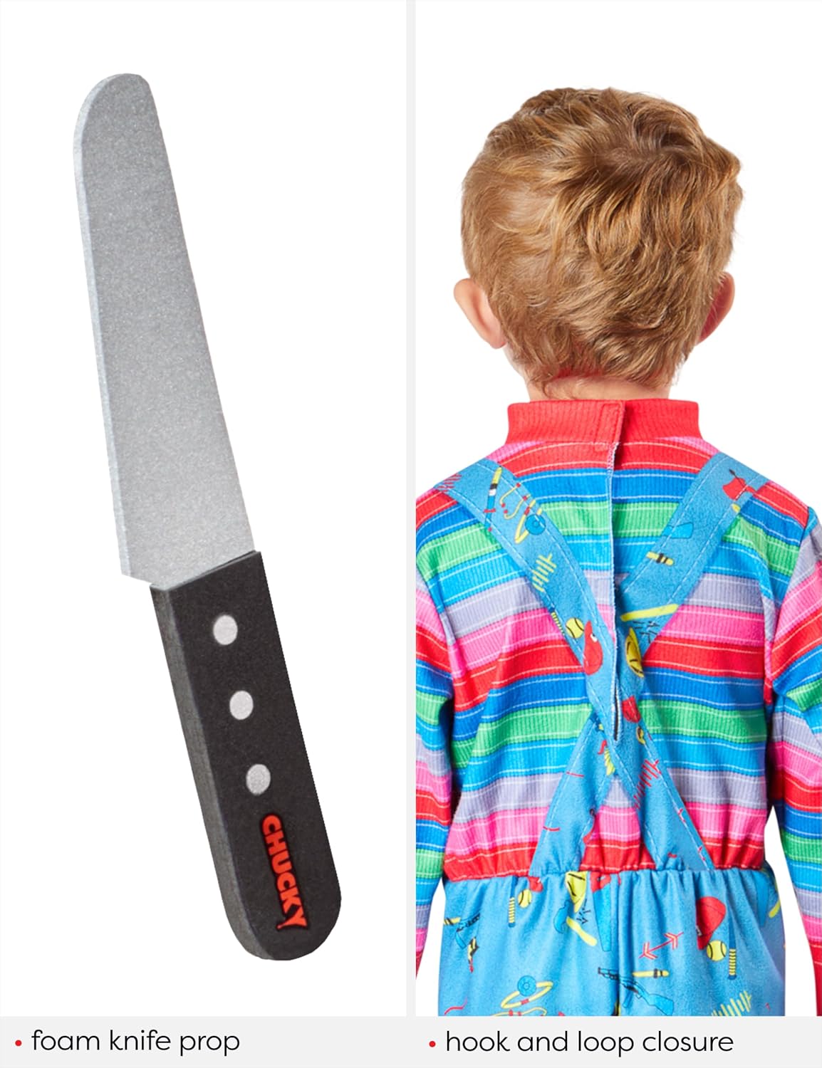 Detalle 2 de Rubies Kids' Chucky Costume, 4T