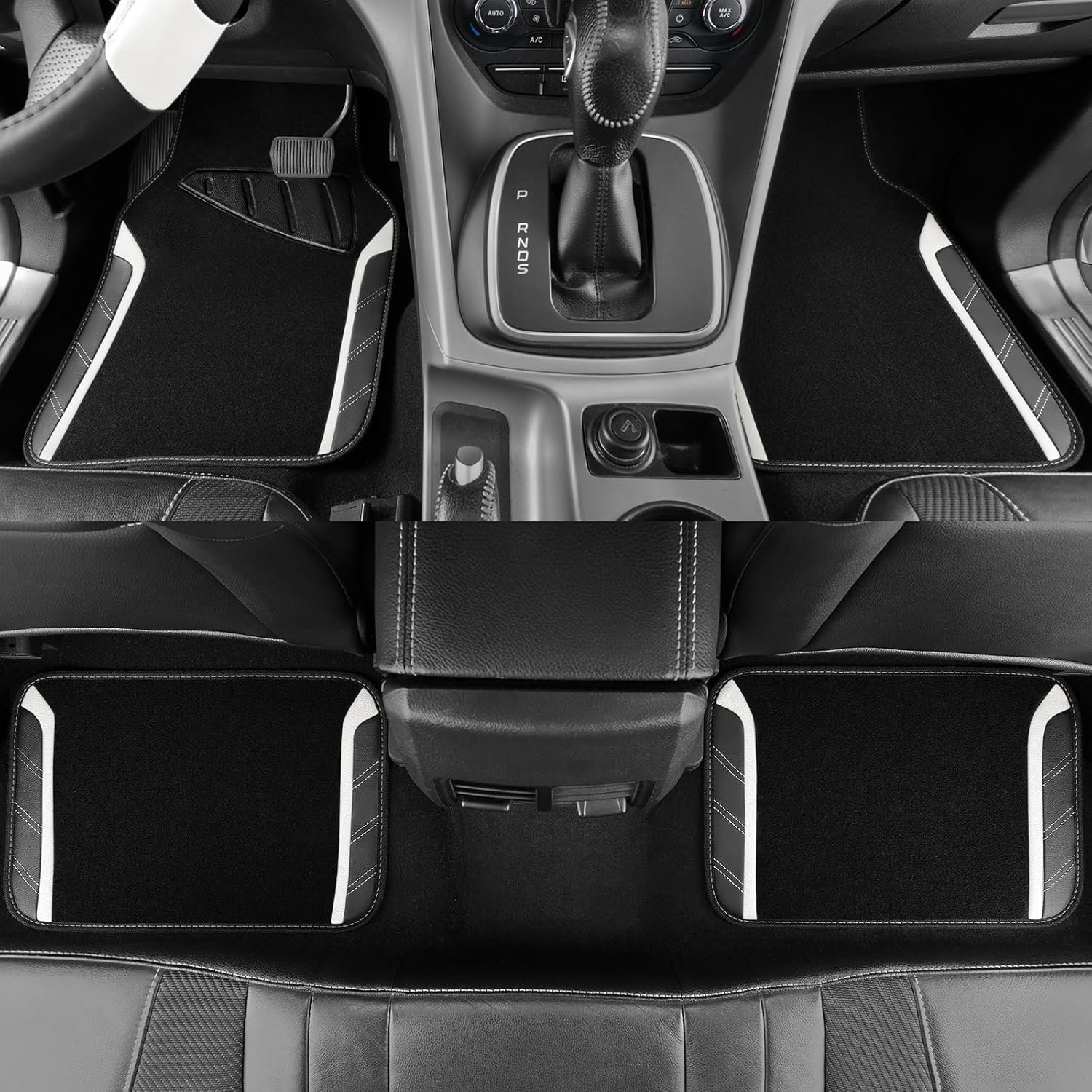 Thumbnail 5 de CAR PASS Leather Steering Wheel Cover 15"