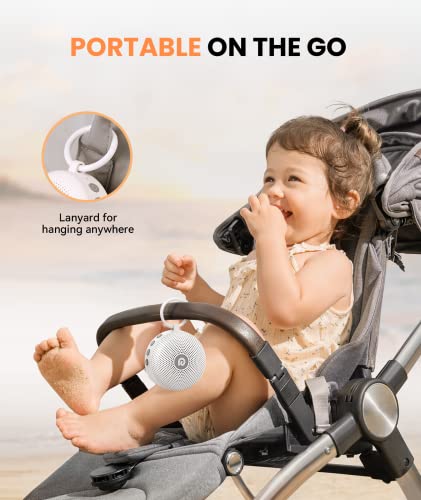 Detalle de Dreamegg D11 Max Portable Noise Machine for Baby and Adults