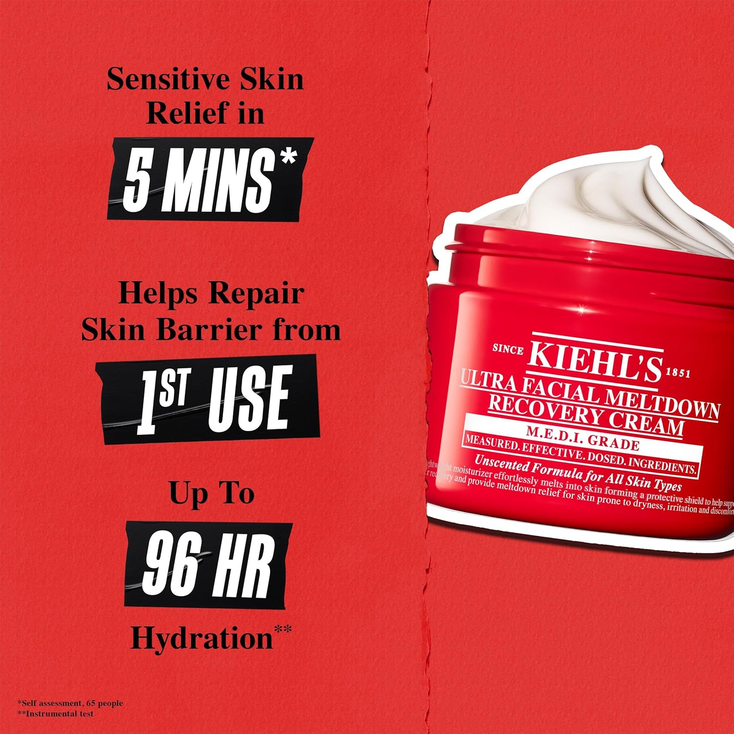 Thumbnail 4 de Kiehl’s Ultra Facial Meltdown Recovery Cream – Colloidal Oatmeal Skin Protectant for Sensitive, Eczema‑Prone Skin
