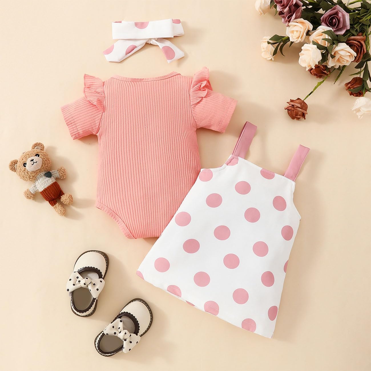Detalle de HEOXIN Baby Mädchen Röcke Set 0-18 Monate