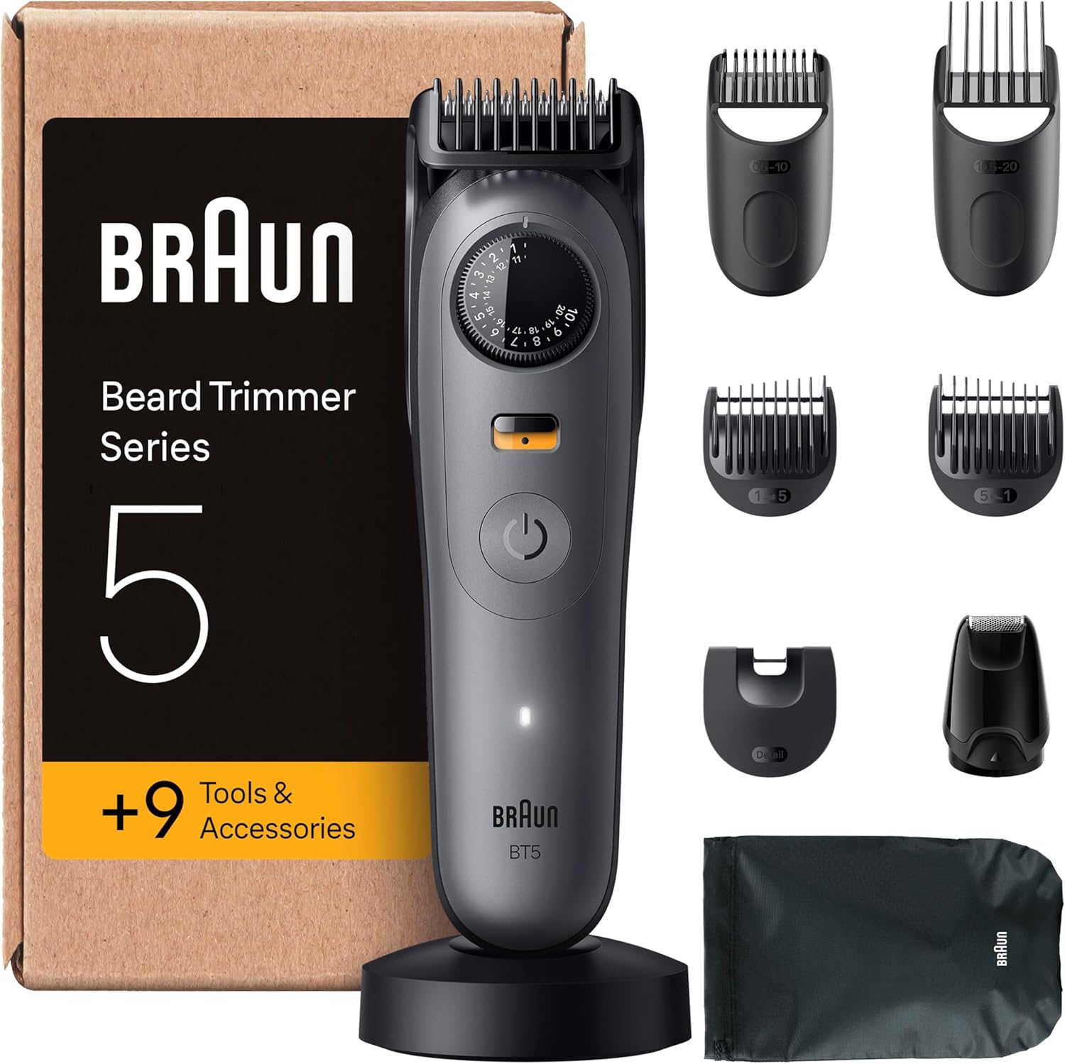 Braun Recortadora Series 5 BT5565 🌟 Versatilidad y Precisión