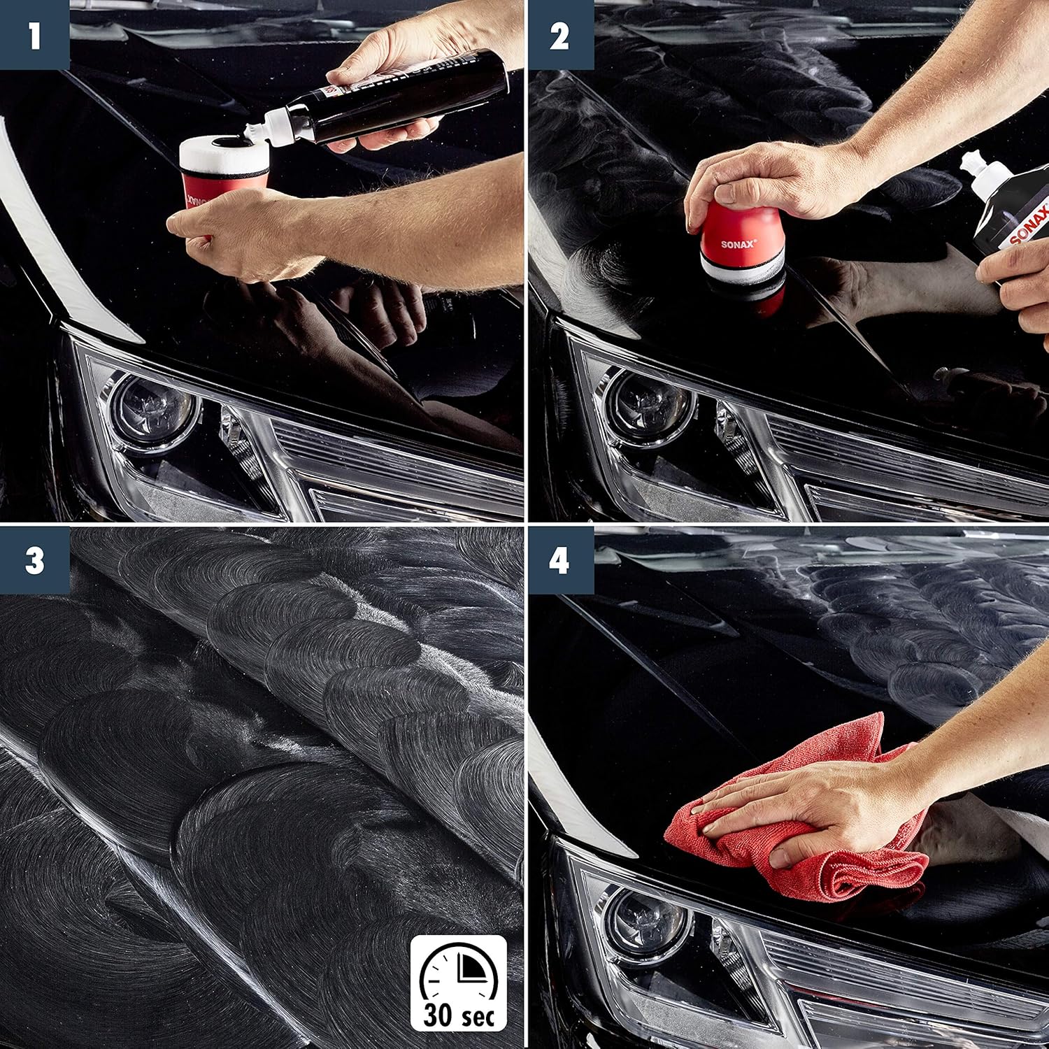 Thumbnail 4 de SONAX Polish+Wax Color NanoPro Negro 500 ml