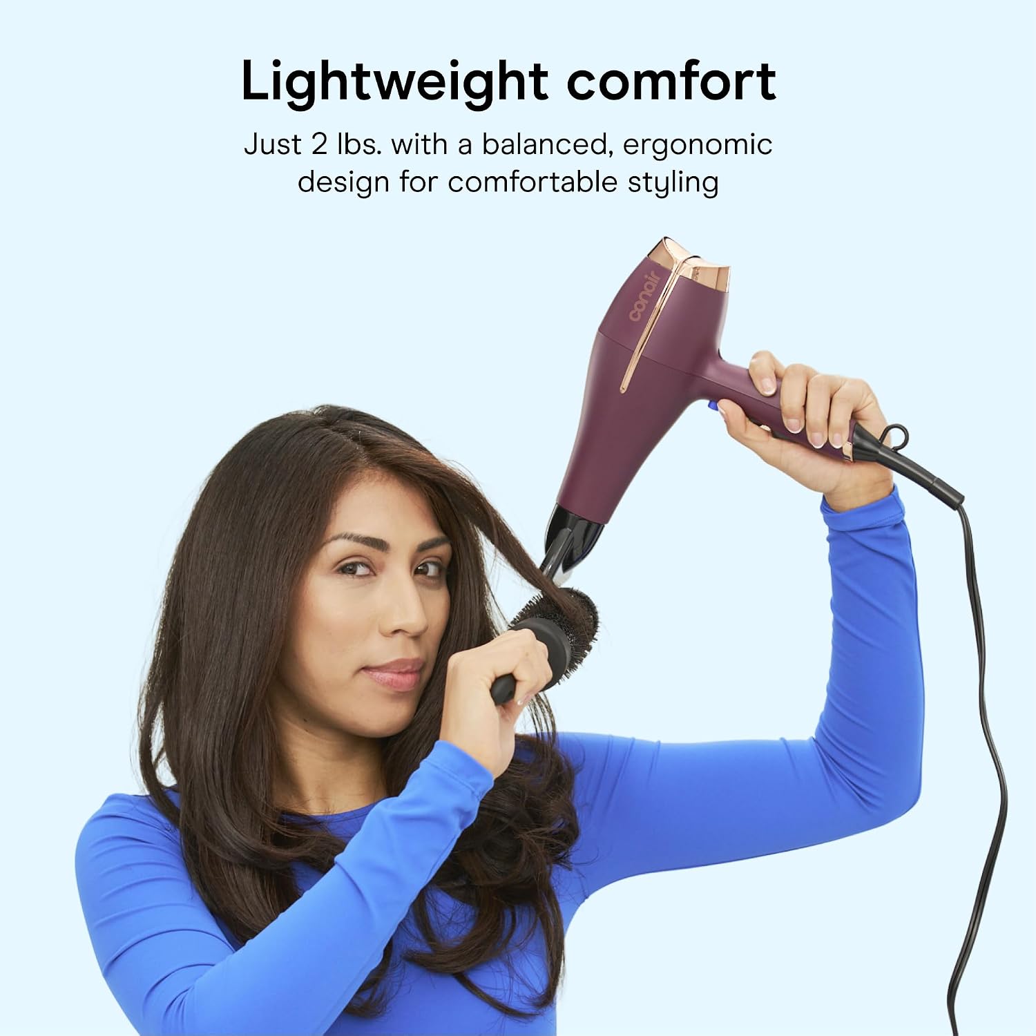 Detalle de Conair Professional AC Motor Hair Dryer | Fast Drying, All Hair Types