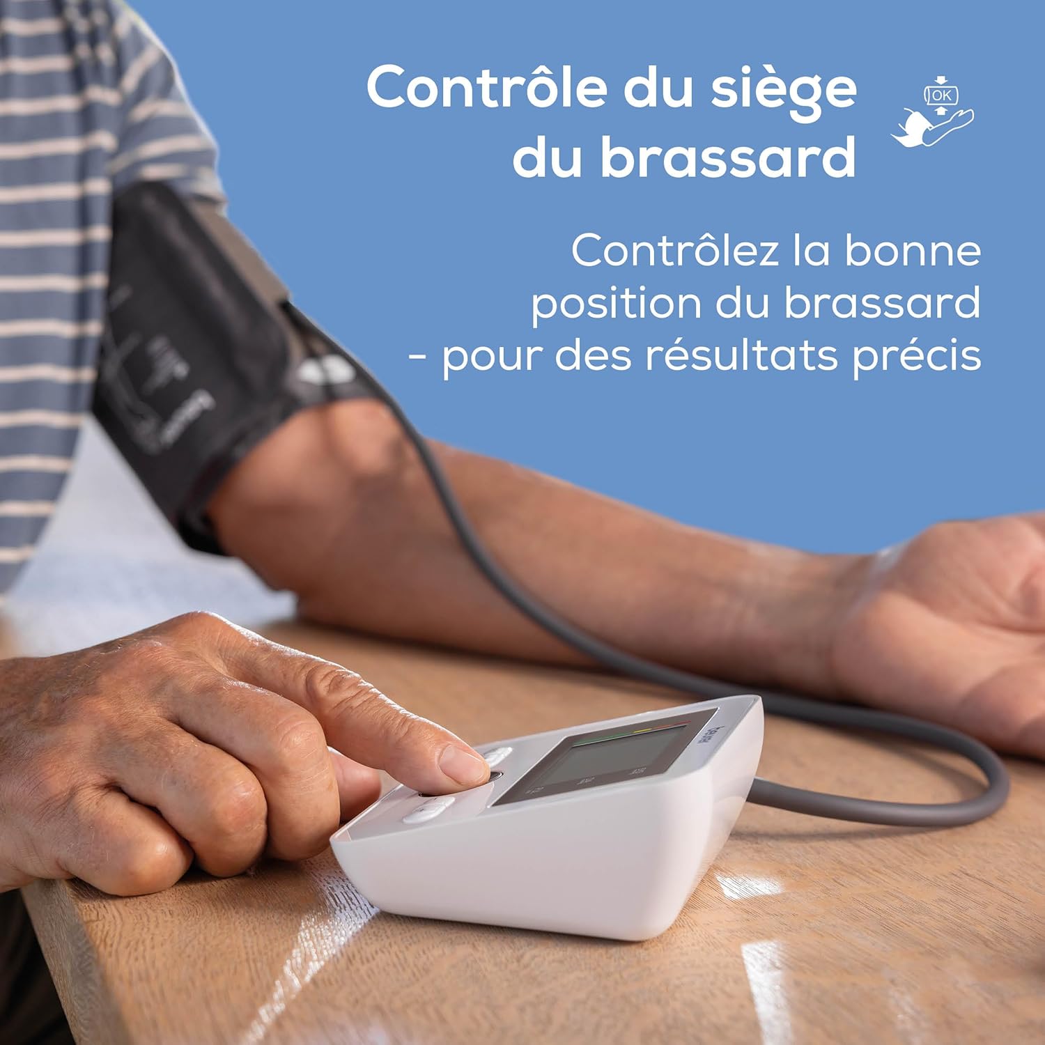 Detalle de Beurer BM 27 tensiomètre bras 4 utilisateurs