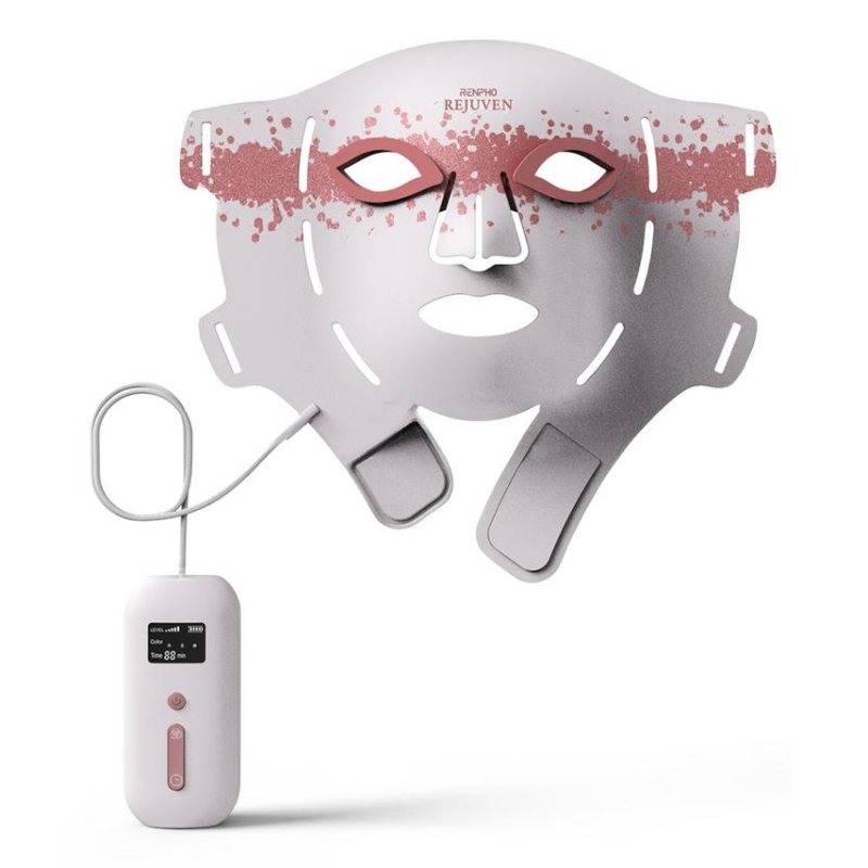Detalle 2 de Máscara de Terapia de Luz Renpho Artemis Blush E100B-1 para Cara Completa