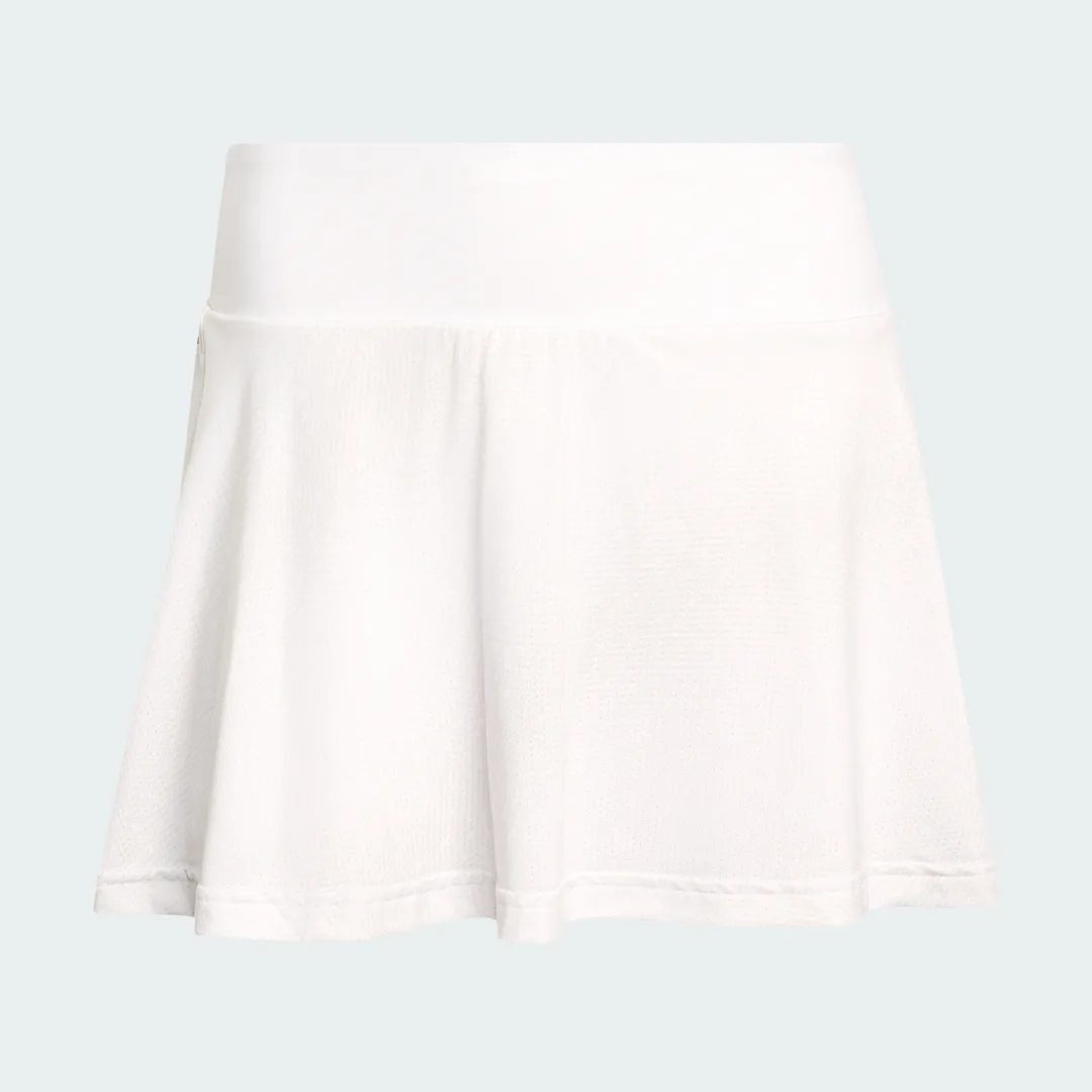 Detalle de Falda estampada de Tennis Club Climacool de Adidas — color blanco