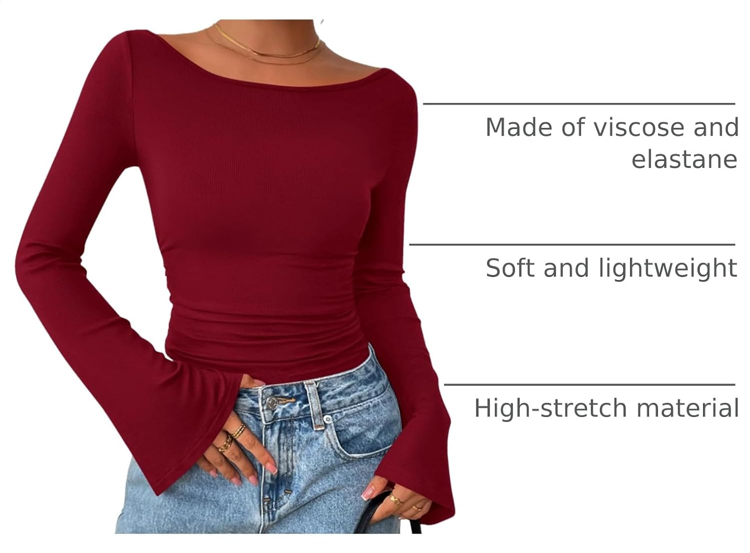 Detalle 2 de PRETTYGARDEN 2026 Crop Top 92% Viscose