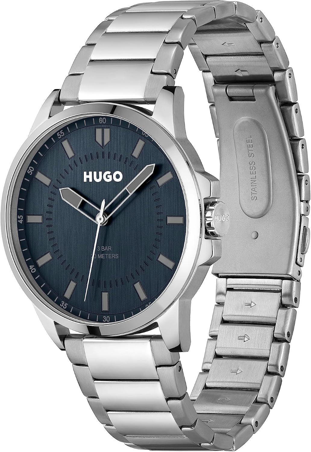 Detalle de HUGO Analogue Quartz Watch for Men – Collection #First