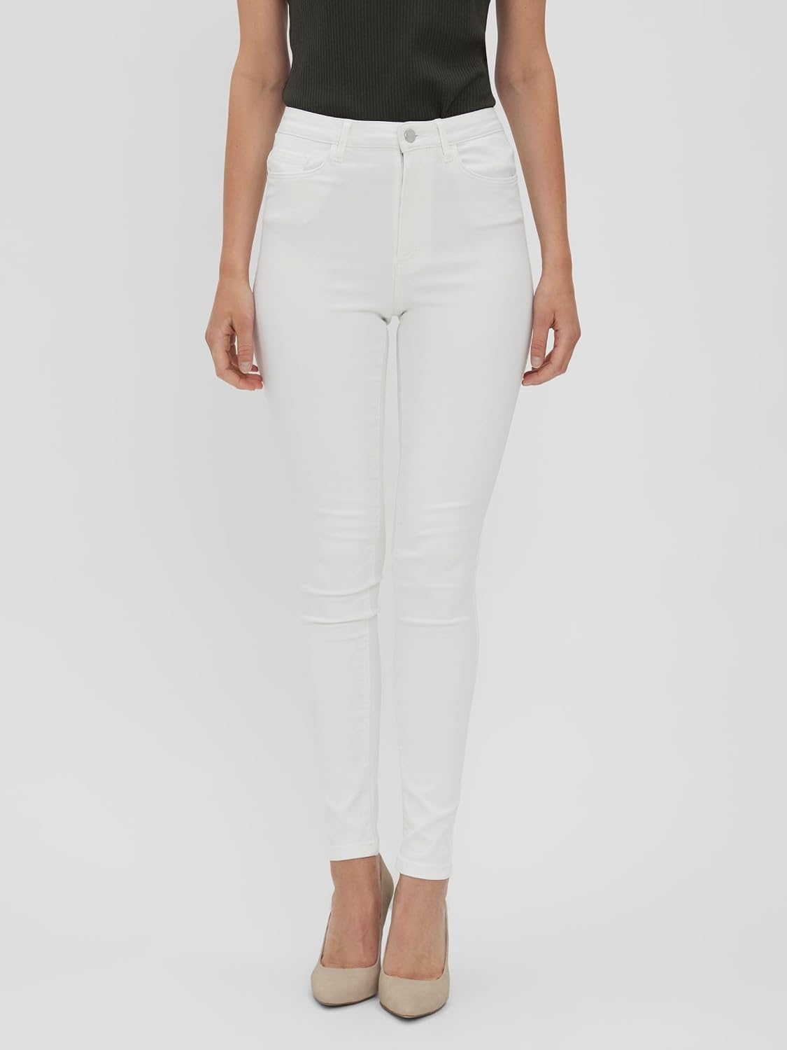 Detalle de VERO MODA Women's Vmsophia Hw Skinny J Soft Jeans