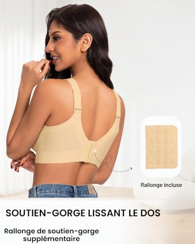 Detalle 2 de HOWIN Soutien-gorge sans armatures grande taille
