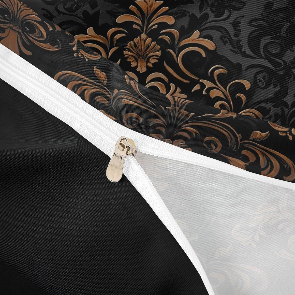 Thumbnail 3 de Homewish Exotic Gothic Bettwäsche 2-teilig 135x200 / 80x80 - Mikrofaser, 100% Polyester, Verdunkelungseffekt im gotischen Design